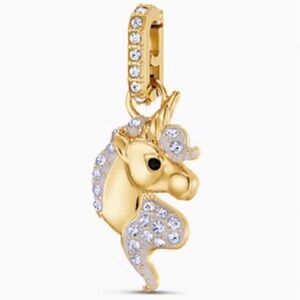 SWAROVSKI OUT OF THIS WORLD UNICORN
CHARM, VIOLET, GOLD-TONE PLATED